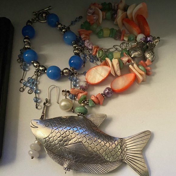 Sterling Silver 925 Scrap Jewelry Lot - Picture 4 of 12